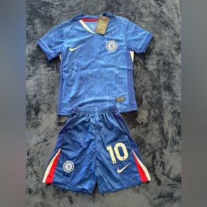 Chelsea Home Shirt & Shorts 2025/26 BNWT Palmer #10 Kit - Size 20-28